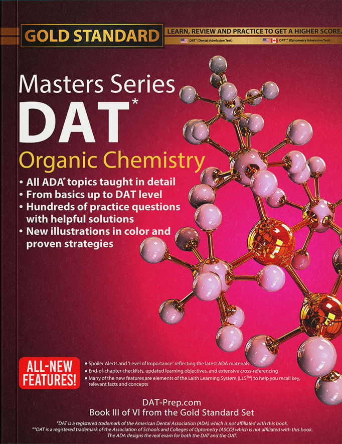 DAT MasterSeries Organic Chemistry