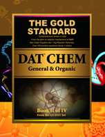 Gold Standard DAT General and Organic Chemistry (Dental Admission Test)