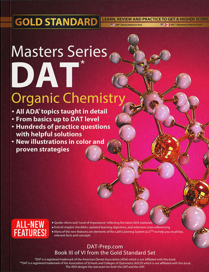 Gold Standard DAT General and Organic Chemistry (Dental Admission Test)